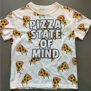 Chaser Kids Brand Tee Shirt, Pizza State of Mind, Size 5